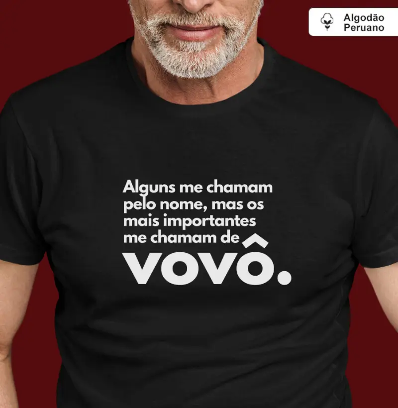 Alguns me chamam pelo nome, mas os mais importante me chamam de vovô.