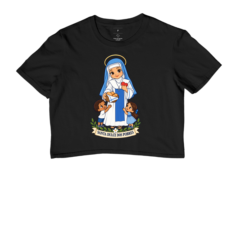 Santa Dulce dos Pobres estilo chibi - Cropped