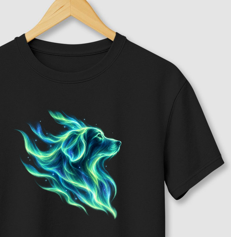 Aurora Boreal Canina - Camiseta