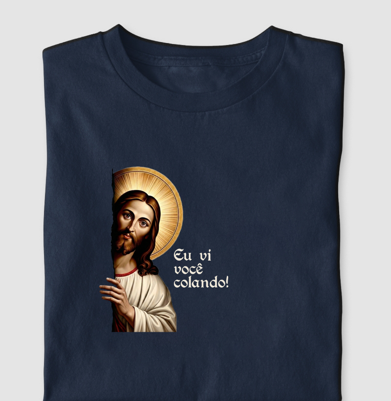 Eu vi você colando!