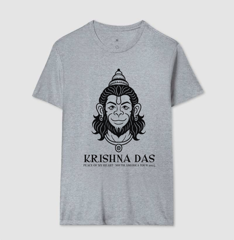 Hanuman Head - Camiseta - Estampa Preta