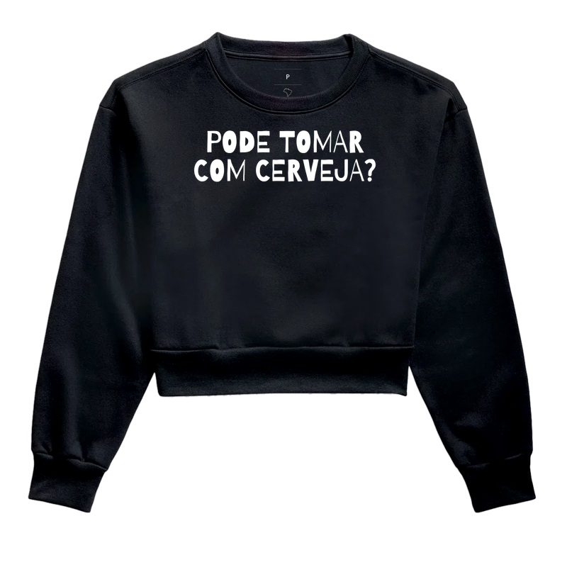 Pode tomar com cerveja?