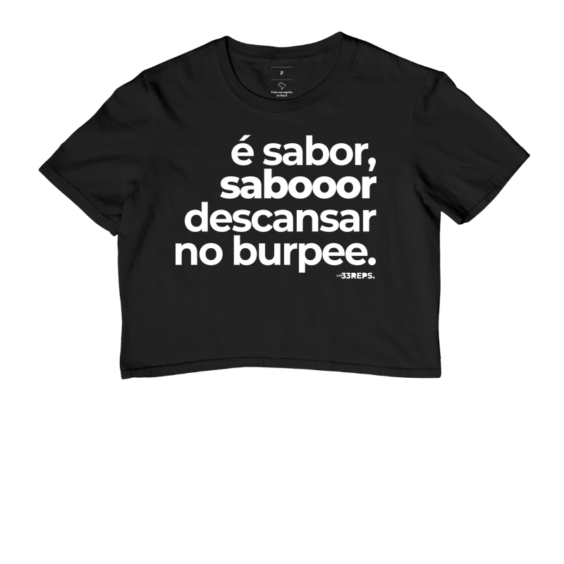 sabor descansa no burpee