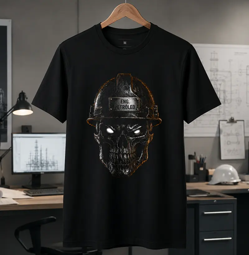 Caveira Engenheiro de Petróleo