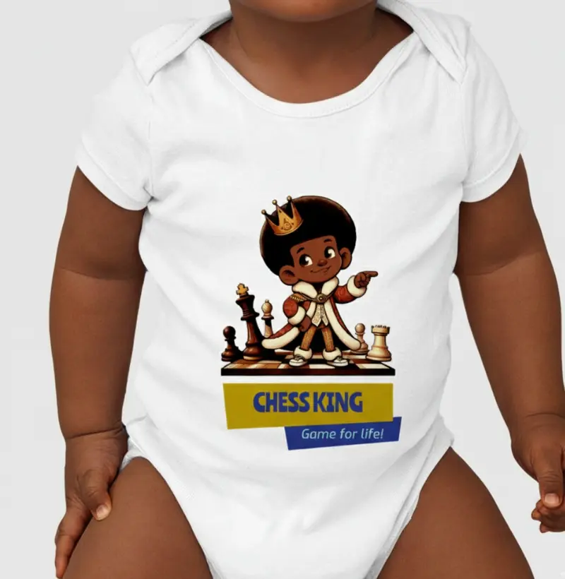 Chess King - afro boy