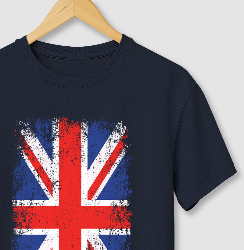 UK Flag Destroyed