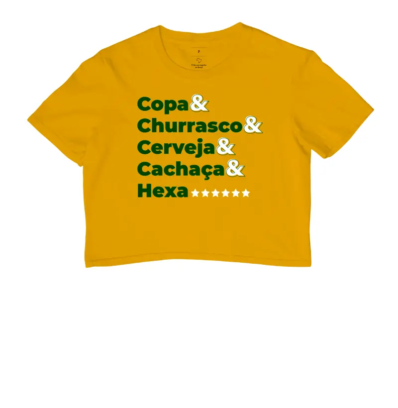 Copa & Churrasco & Cerveja Amarela
