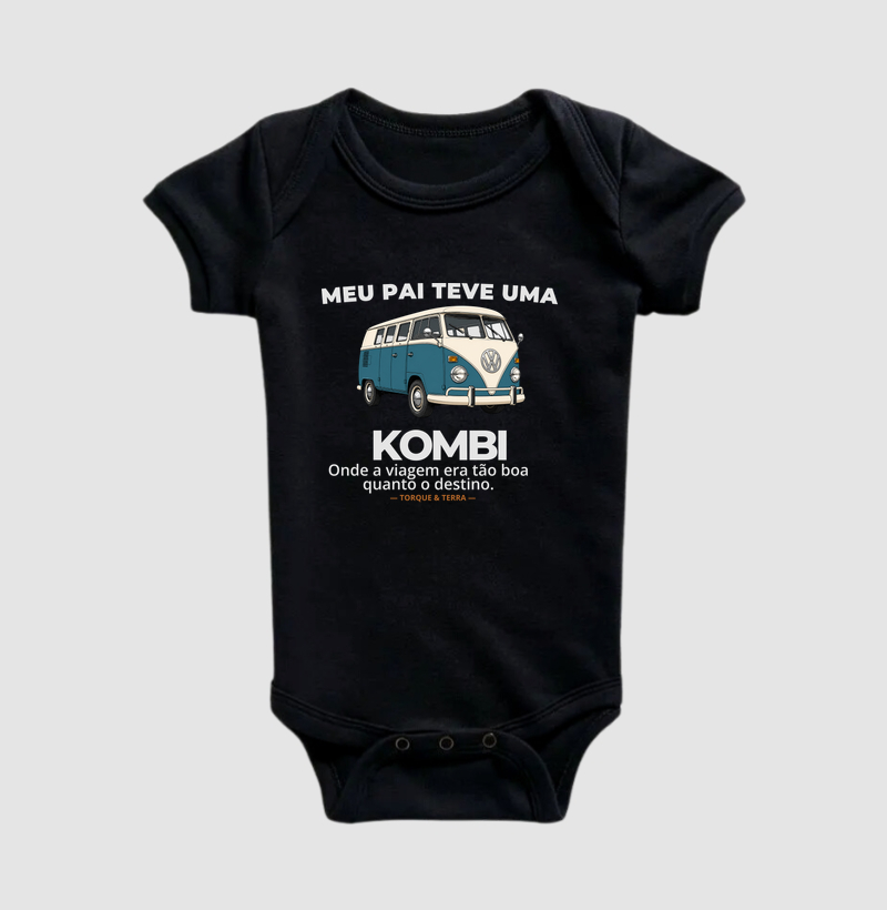 Meu pai teve uma - KOMBI - azul com branco