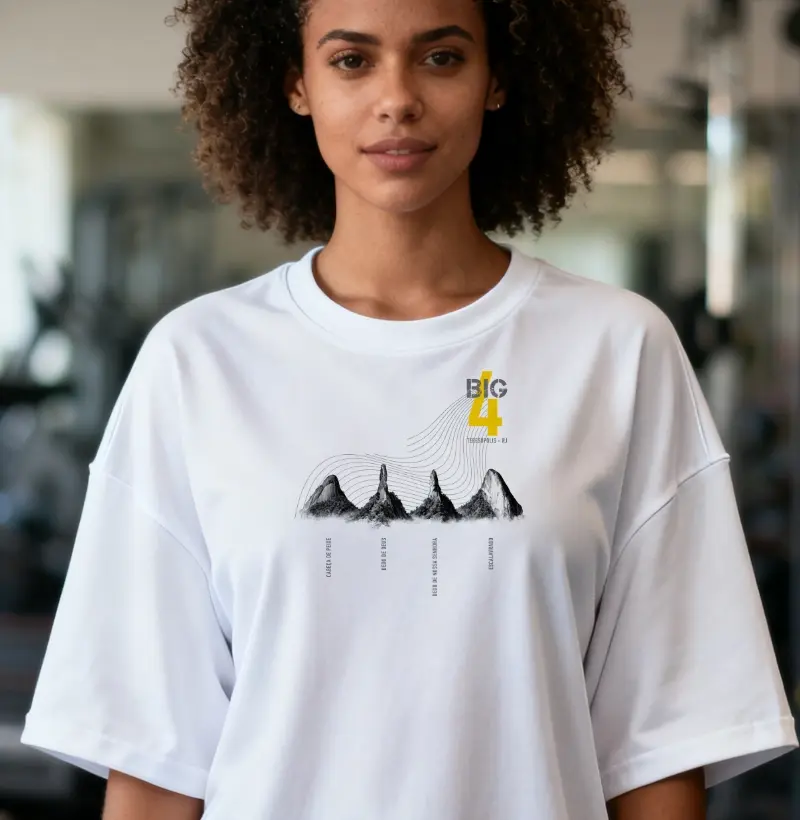 Camiseta Oversized Clássicos do Brasil | Big 4 Serra dos Órgãos