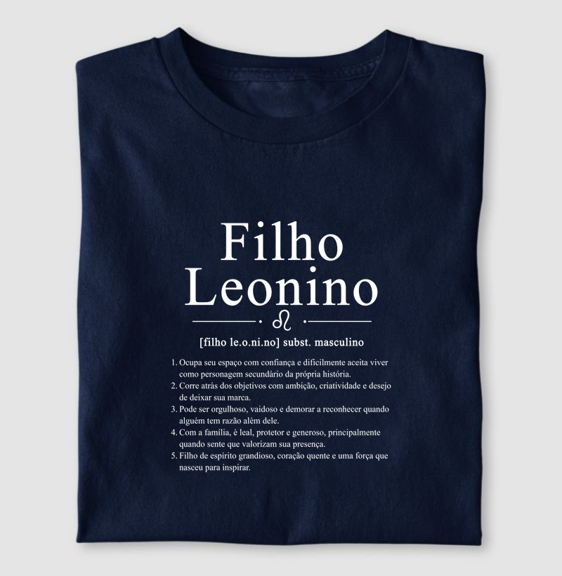 Filho leonino (adulto) ♌