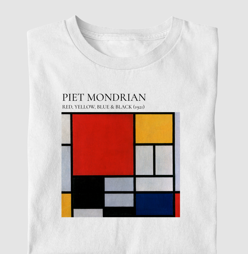 Mondrian -  Red, Yellow, Blue & Black (1921)