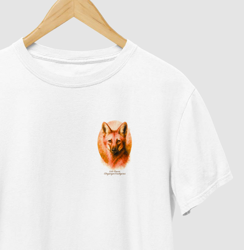 Camiseta O Olhar do Lobo Guará