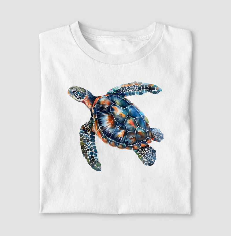 Tartaruga marinha aquarela