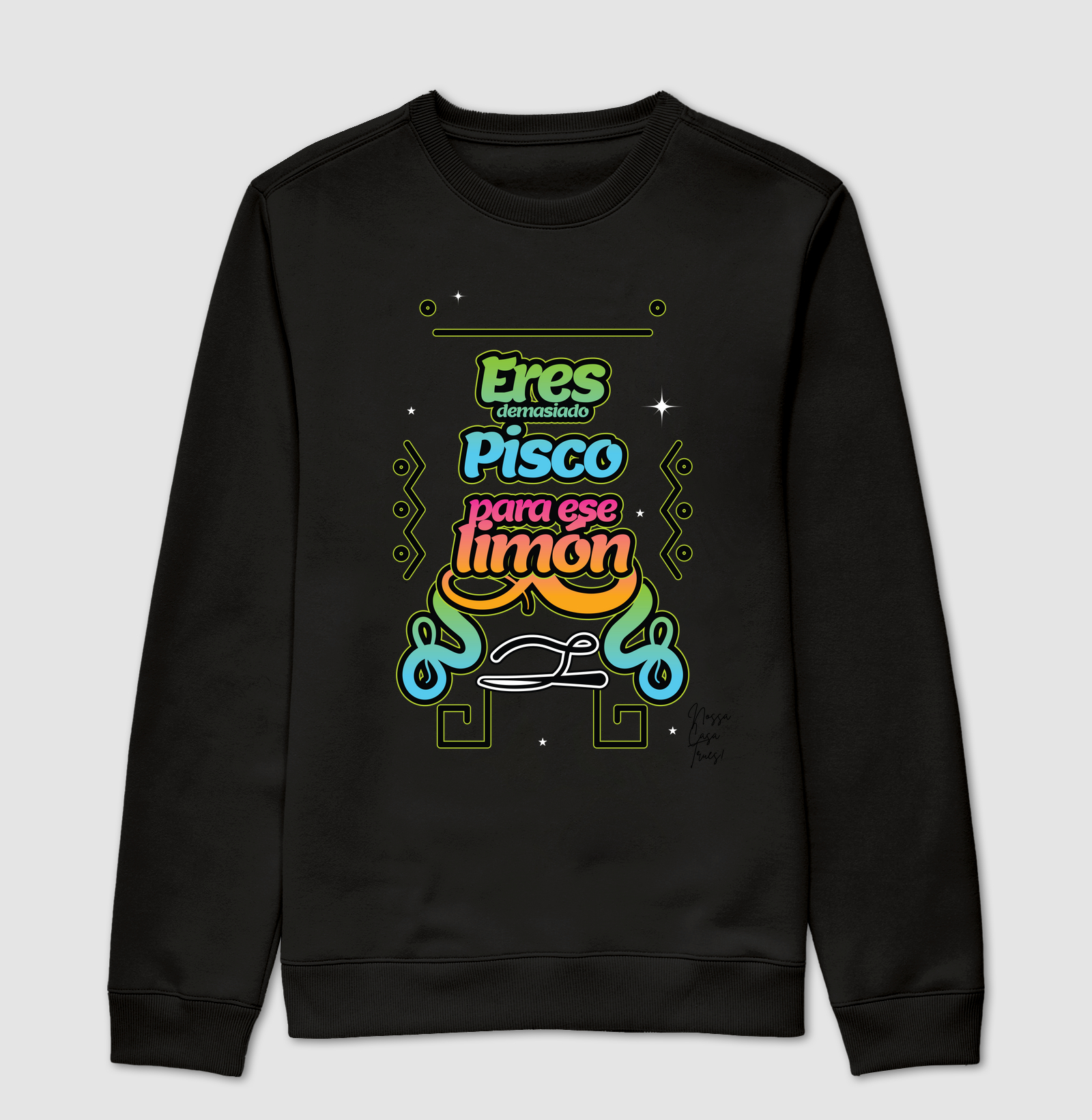 Eres demasiado pisco para ese limon