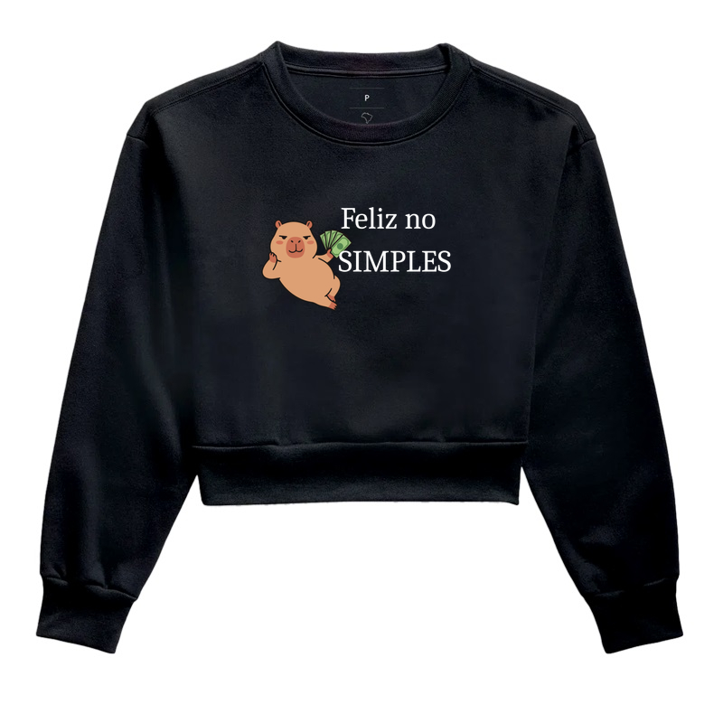 Camiseta Feliz no Simples