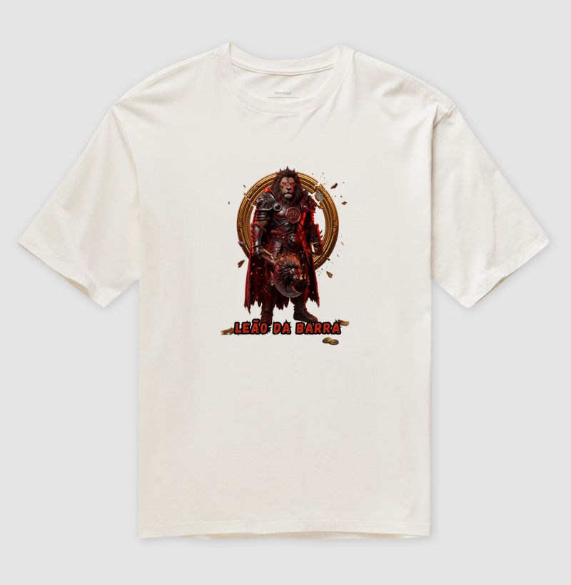 Camiseta Oversized Vitória - Leão da Barra