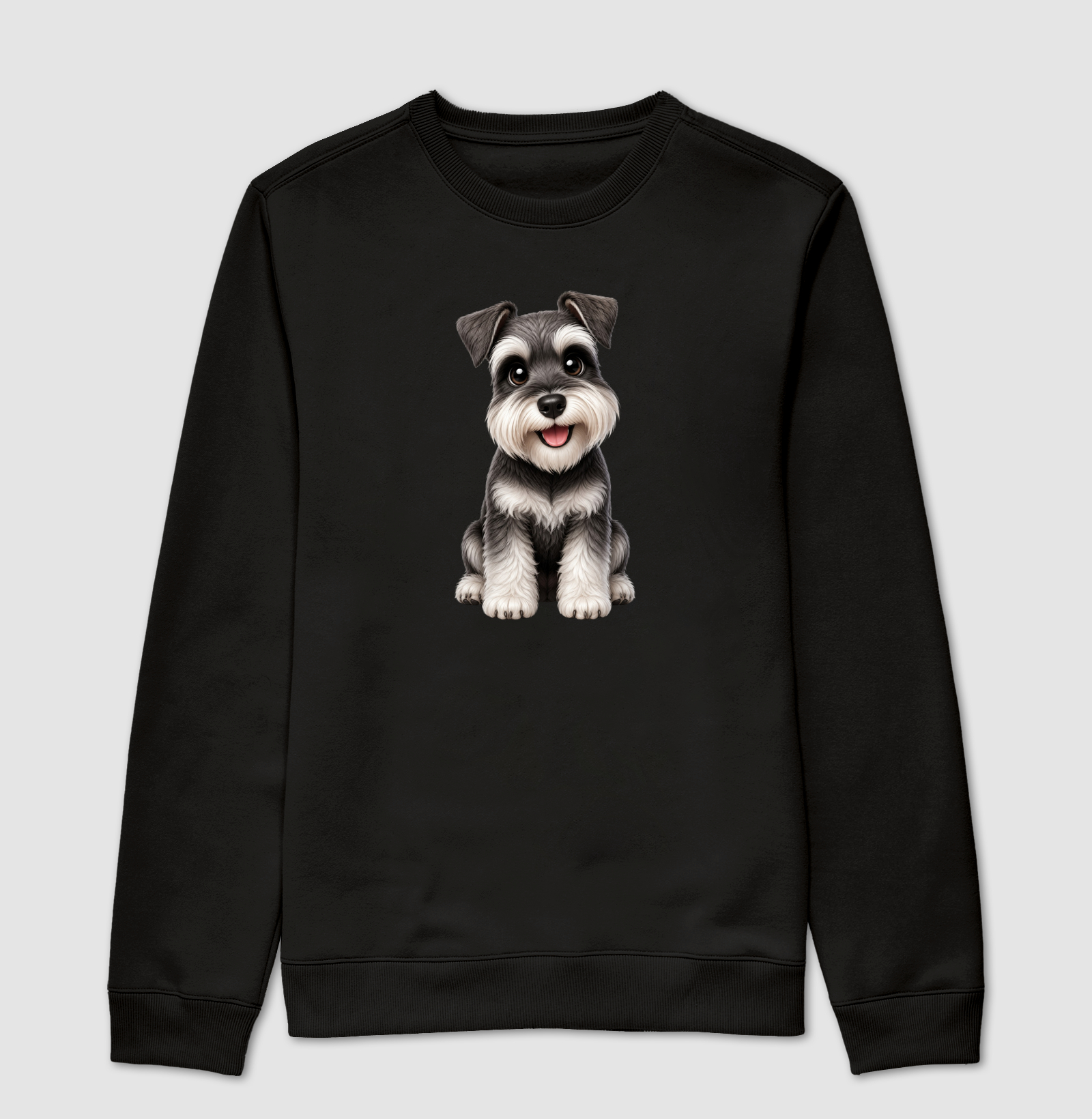 Schnauzer - Desenho Animado - Suéter Moletom