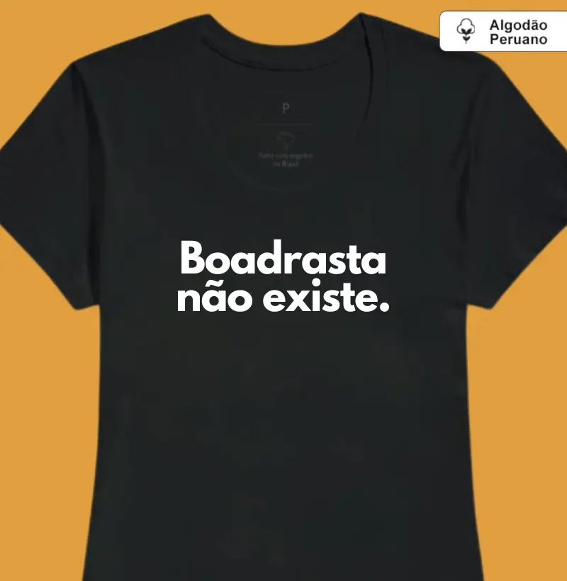 Boadrasta não existe (madrasta) (algodão peruano)
