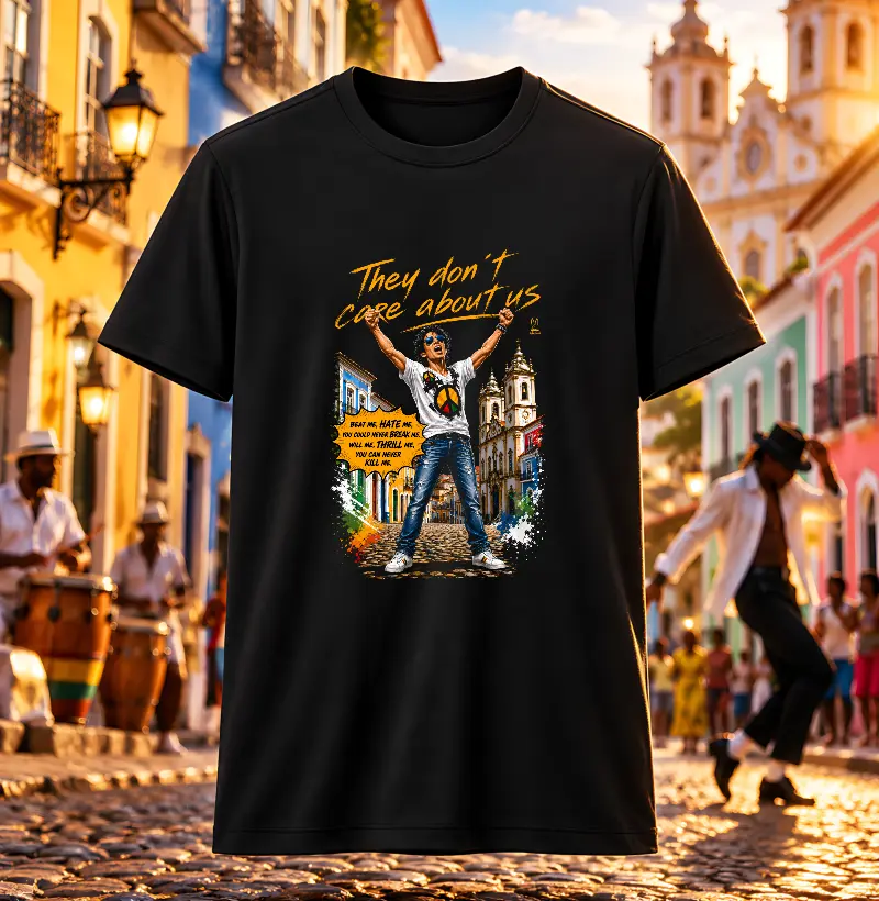 They don´t care about us - Michael Jackson - Olodum - Pelourinho