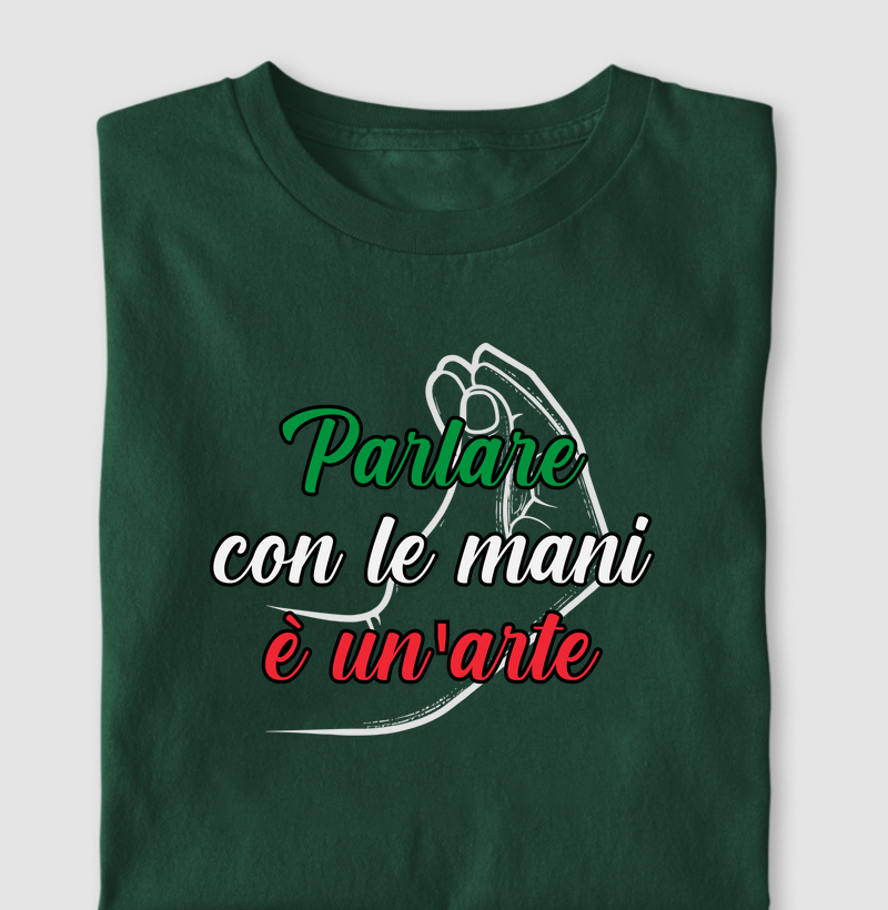 FALAR COM AS MÃOS É UMA ARTE