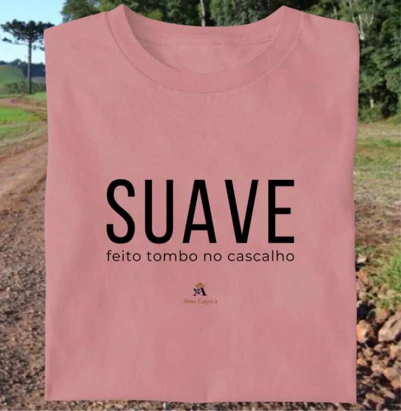 Suave como tombo no cascalho