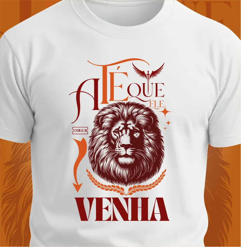 Camiseta até que Ele venha