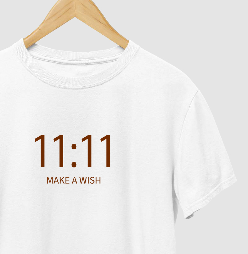 Camiseta 11:11 (feminina e masculina)