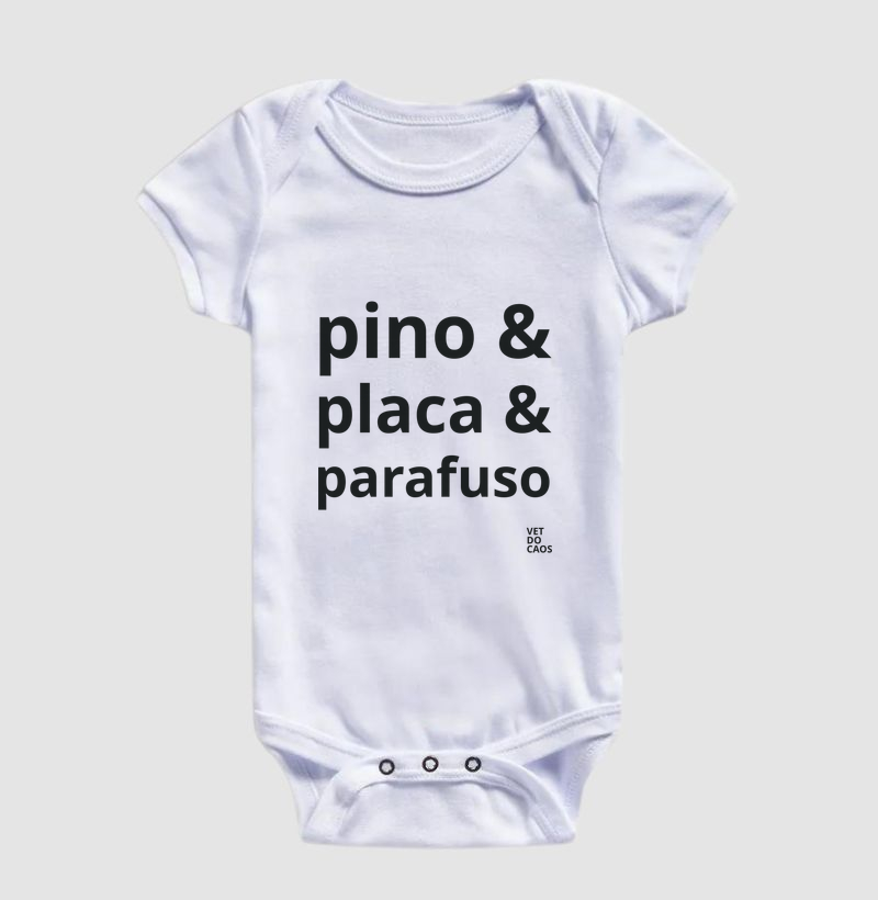 pino & placa & parafuso