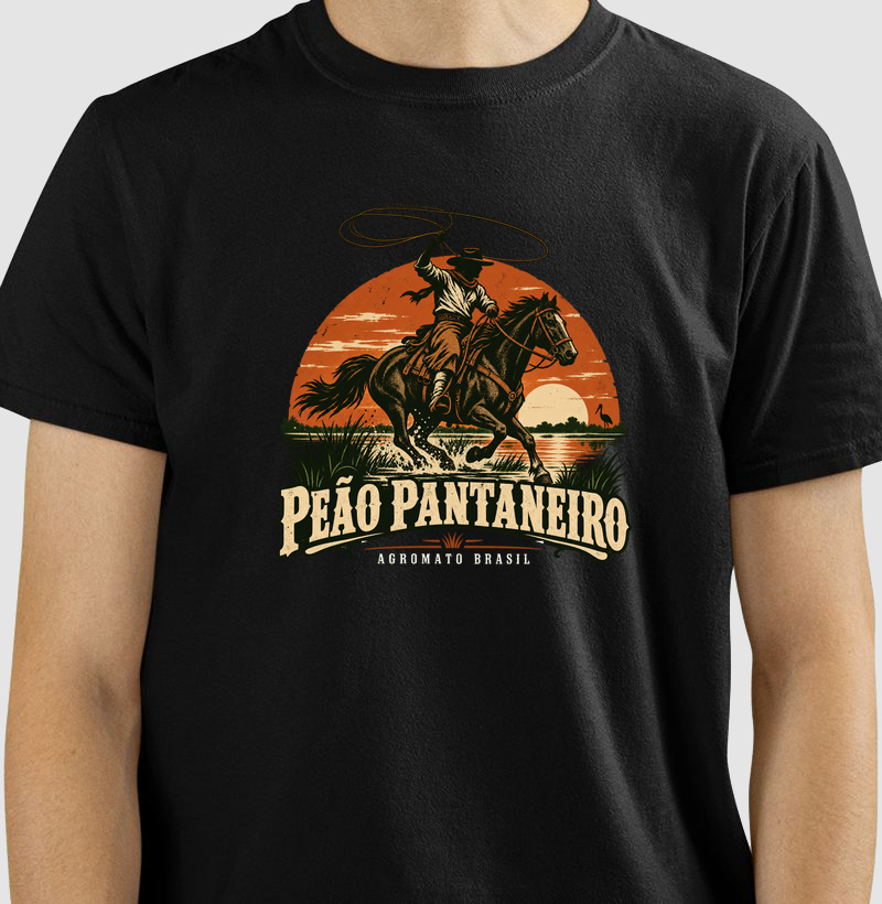 Camiseta Peão Pantaneiro