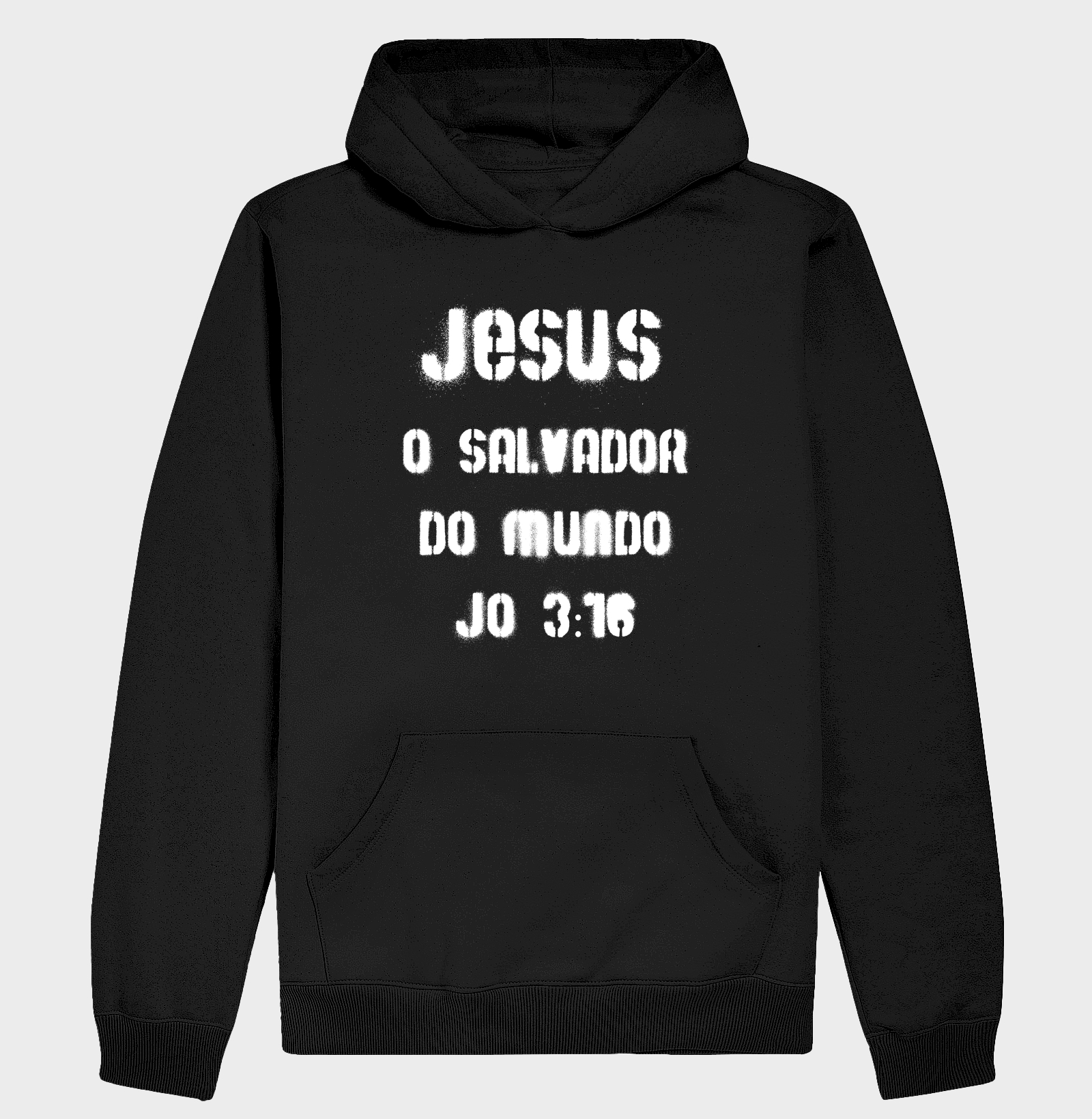 Hoodie Moletom Cristão O Salvador do Mundo