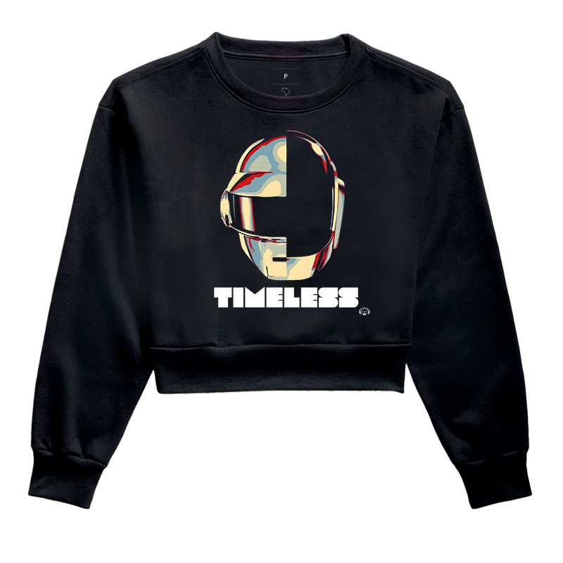 Moletom Cropped Timeless Daft Punk