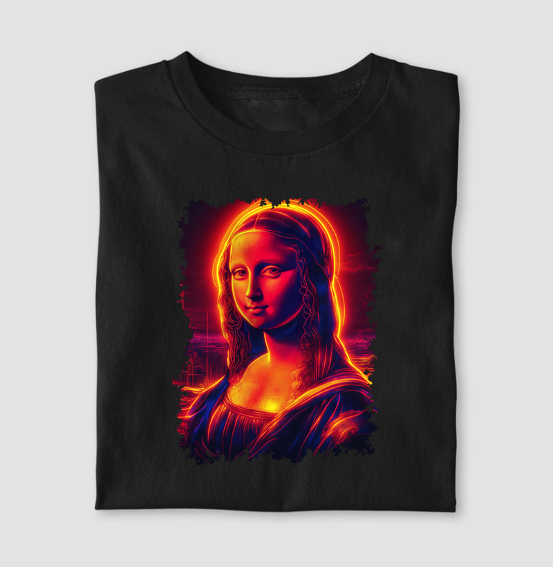 Camiseta Monalisa de Fogo