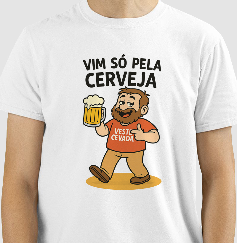 Vim só pela cerveja