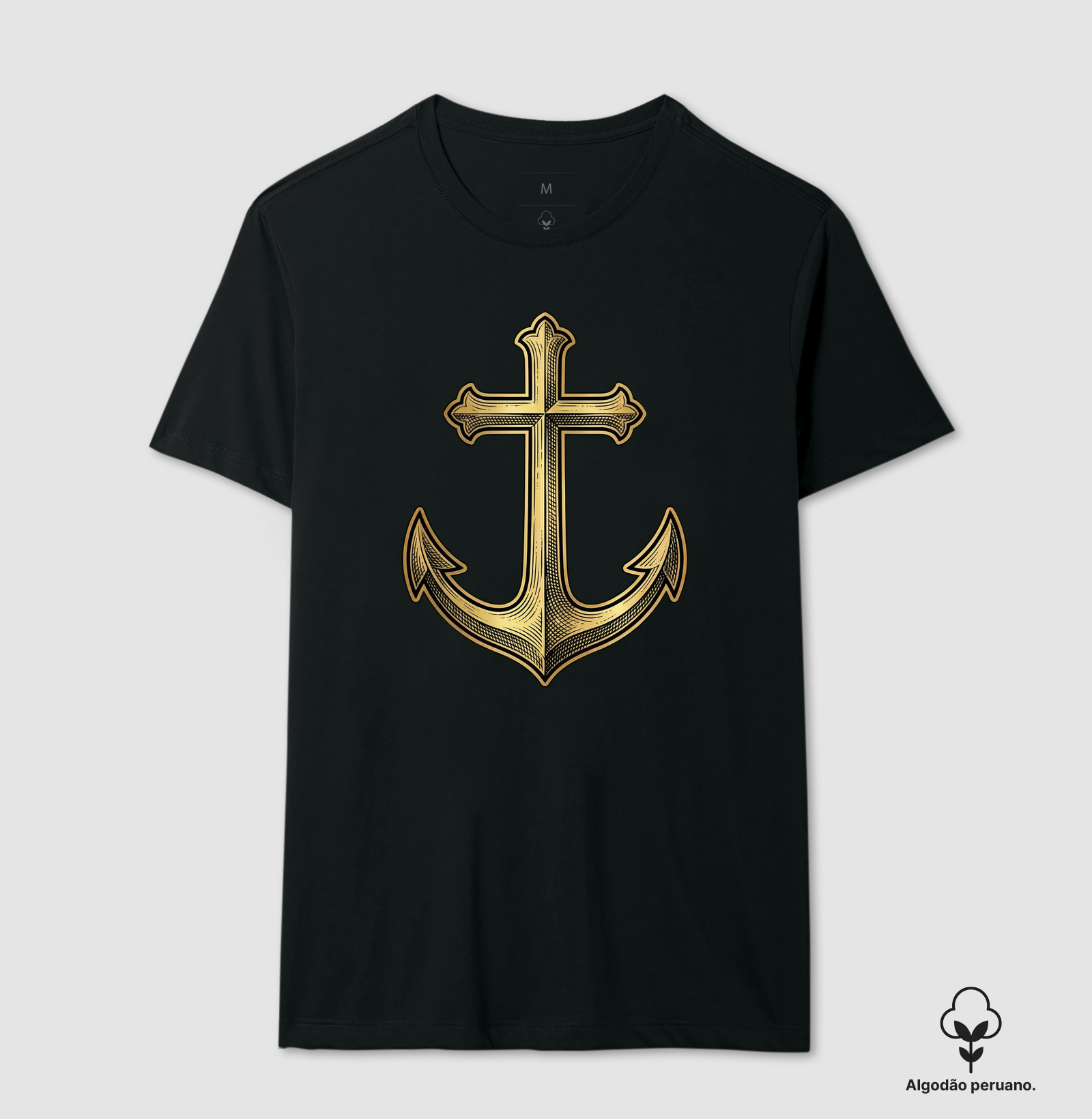 Ancora da Esperança - Camiseta Algodão Peruano