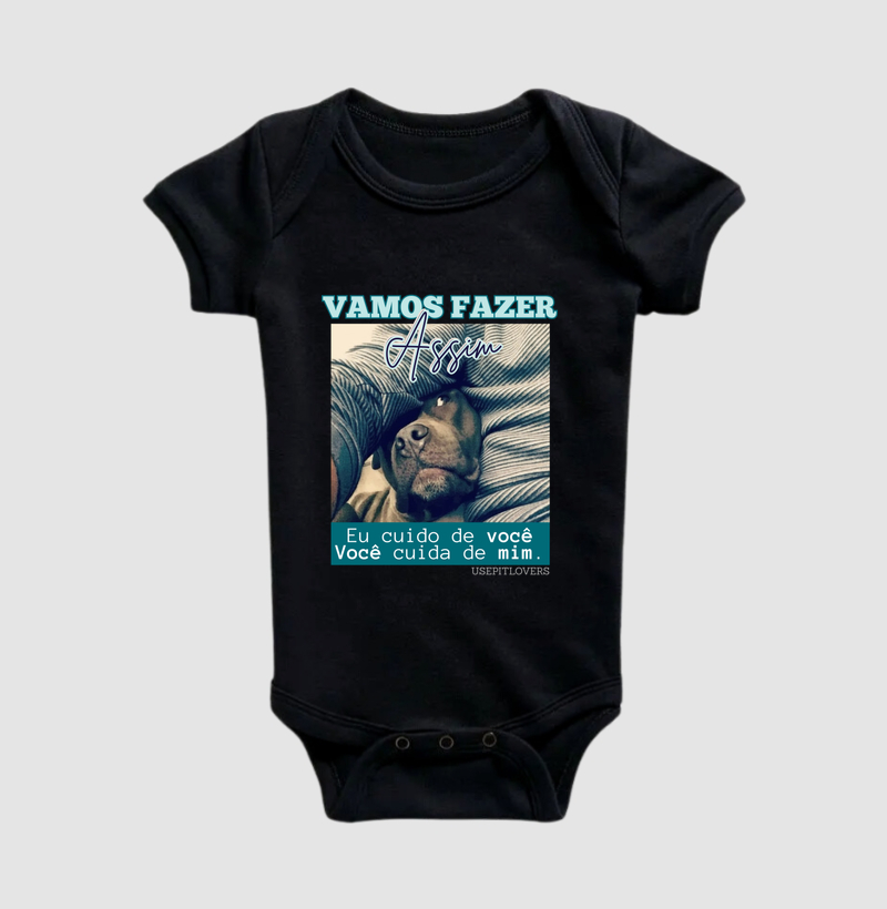 VAMOS FAZER ASSIM, EU CUIDO DE VOCÊ, VOCÊ CUIDA DE MIM.