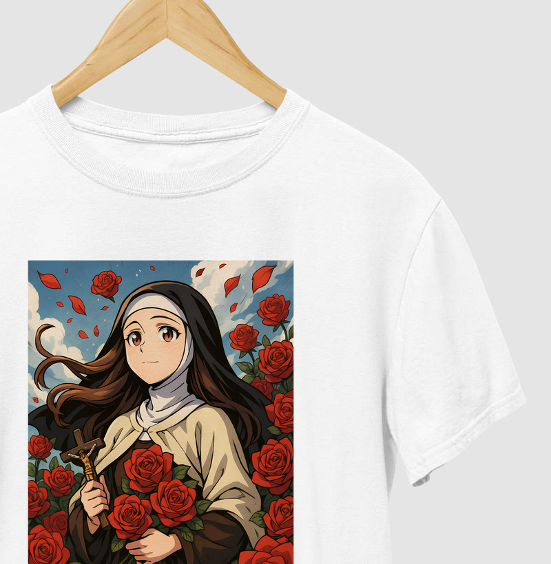 Anime - Santa Teresinha entre rosas