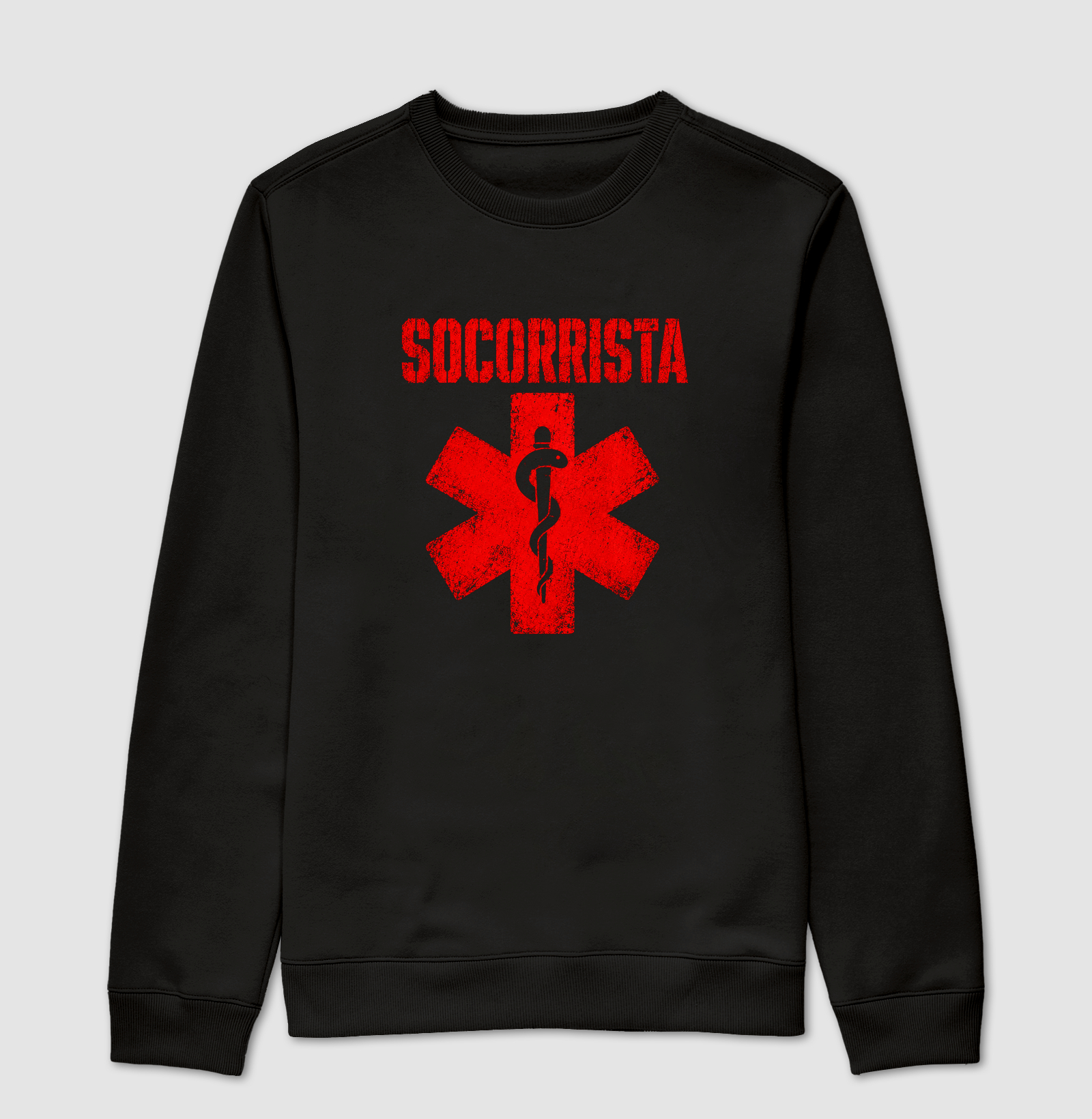 Socorrista Brasão símbolo  - Suéter Moletom