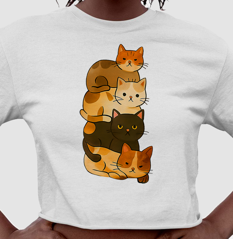 TORRE DE GATOS - Estilo Lápis de Cera