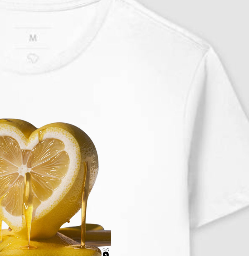 Camiseta Lemon Love (feminina e masculina) 