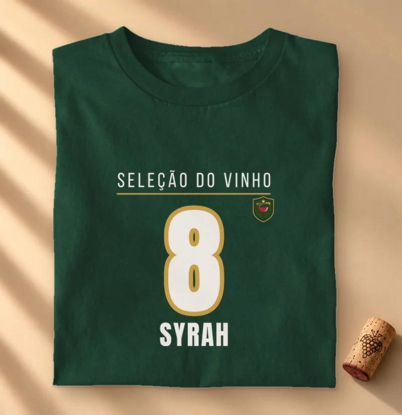 Camiseta - Seleção do Vinho 8 – Syrah