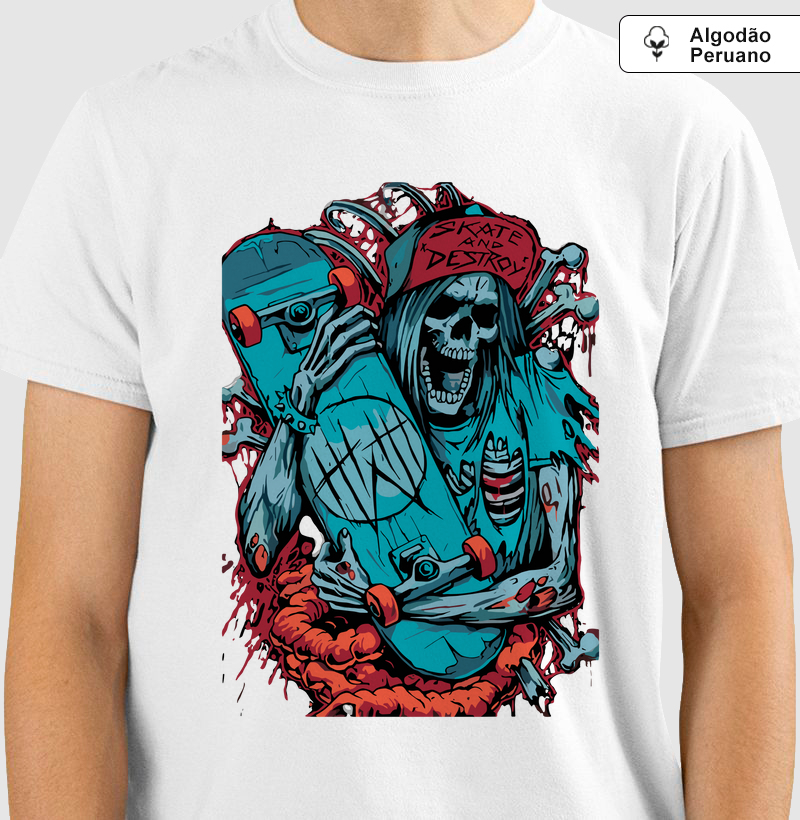 Camiseta Algodão Peruano