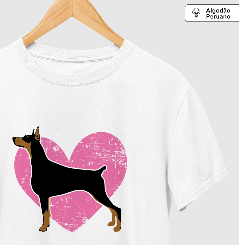 Dobermann Coração