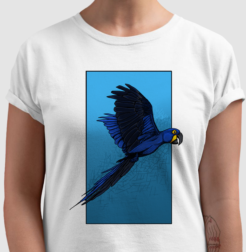 Camiseta Arara Azul