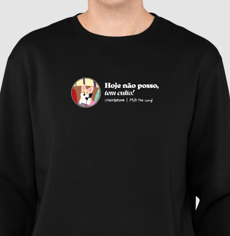 Hoje não posso, tem culto!