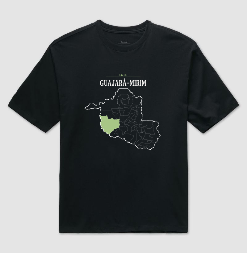 Guajará-Mirim | Território RO - Camiseta Oversized