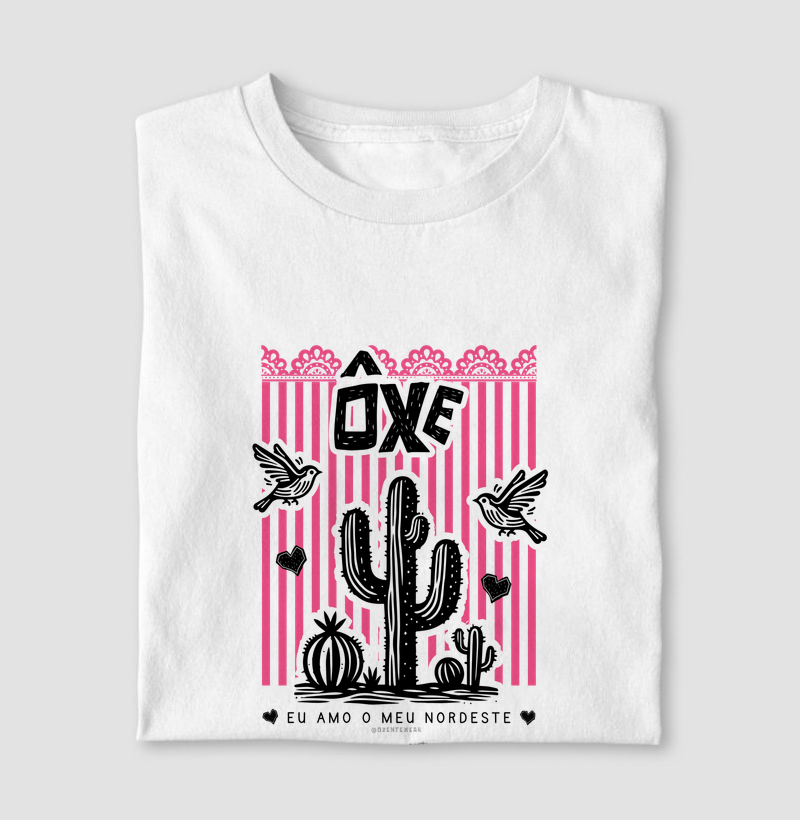Camiseta "Oxe" - Rosa | OxenteWear