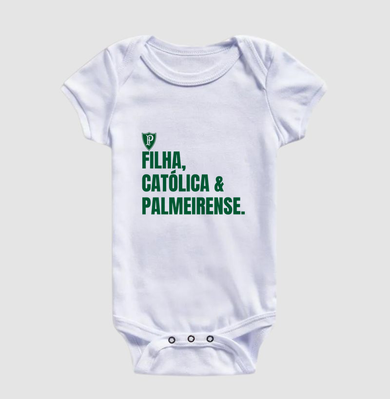 Filha, católica e palmeirense