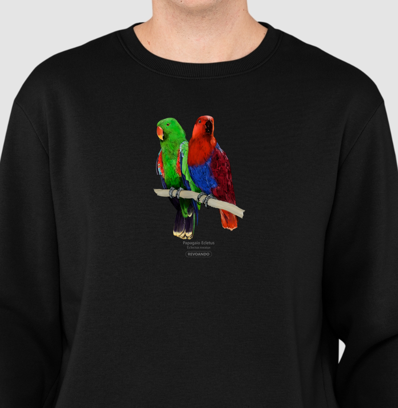 Love Friends - Papagaio Ecletus - Moletom