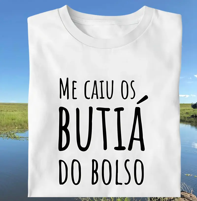 Camiseta Me Caiu os Butiá