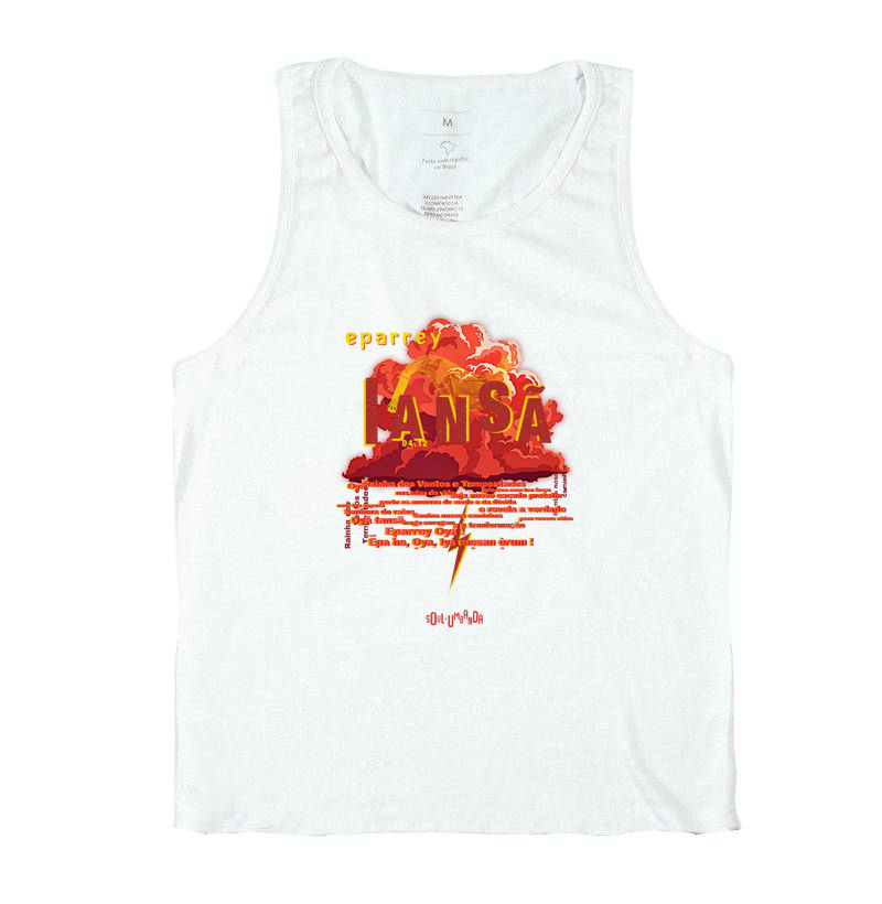 camiseta IANSÃ oração